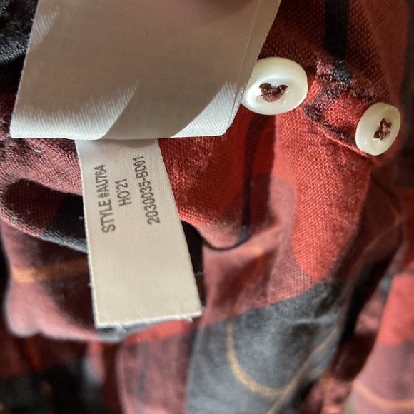J Crew Red Plaid Shirt - Picture 5 of 12